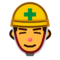 Construction Worker emoji on Emojidex